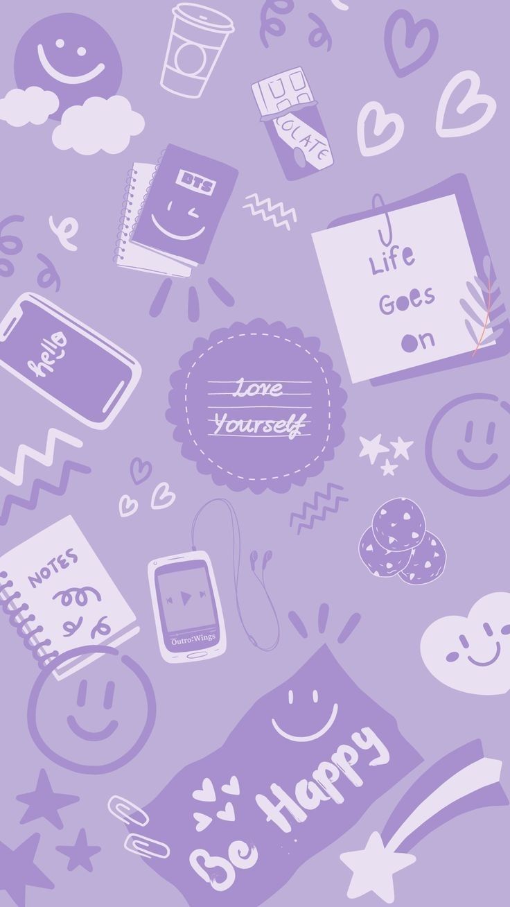 Cute love 5110 purple wallpaper wallpapers with 0 downloads and 0 views
