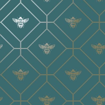 Gold magic 8372 teal wallpaper wallpapers with 0 downloads and 0 views