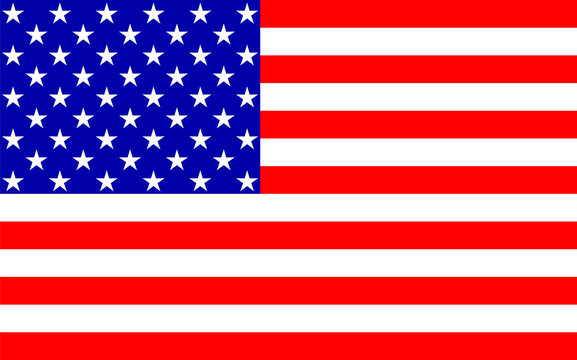 american flag clipart