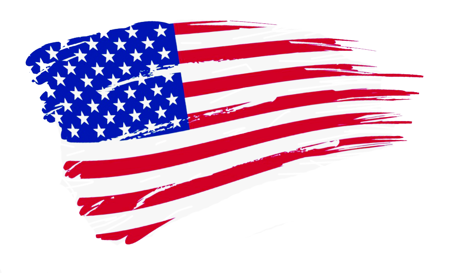 american flag clipart
