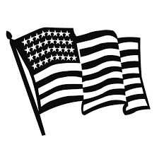 american flag clipart