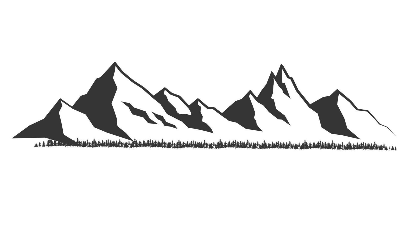 mountains clipart