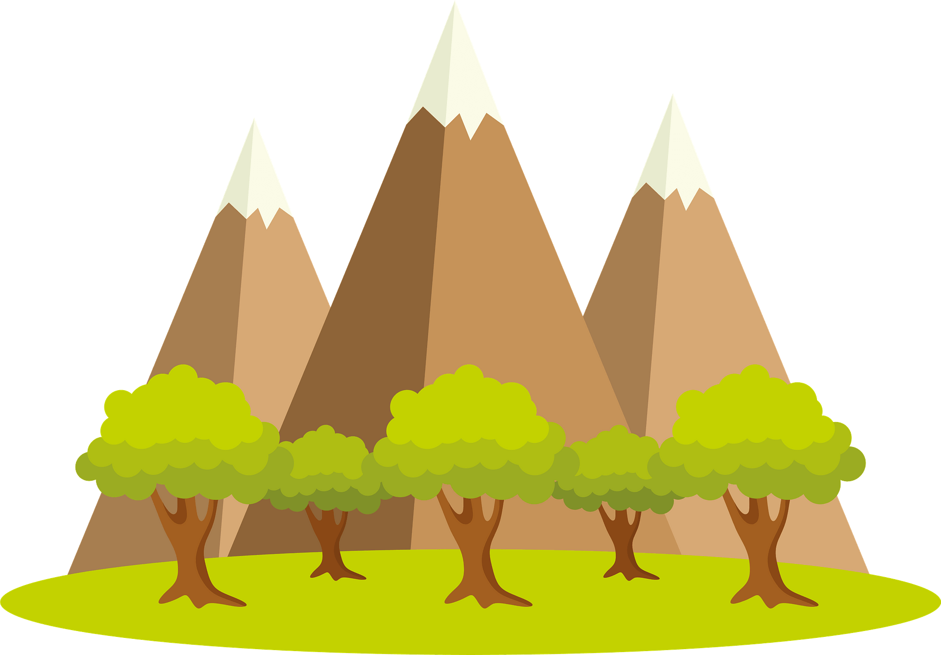 mountains clipart