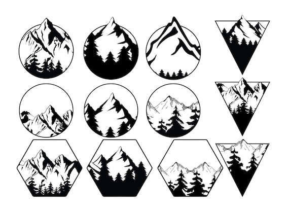 mountains clipart
