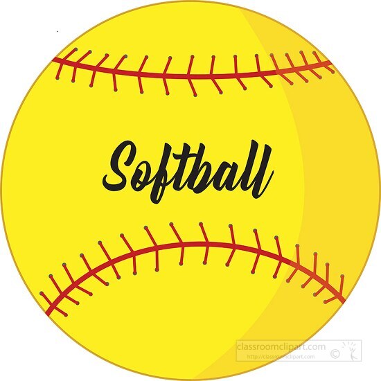softball clipart