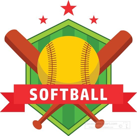softball clipart