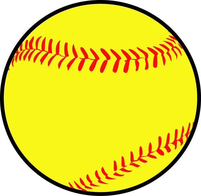 softball clipart