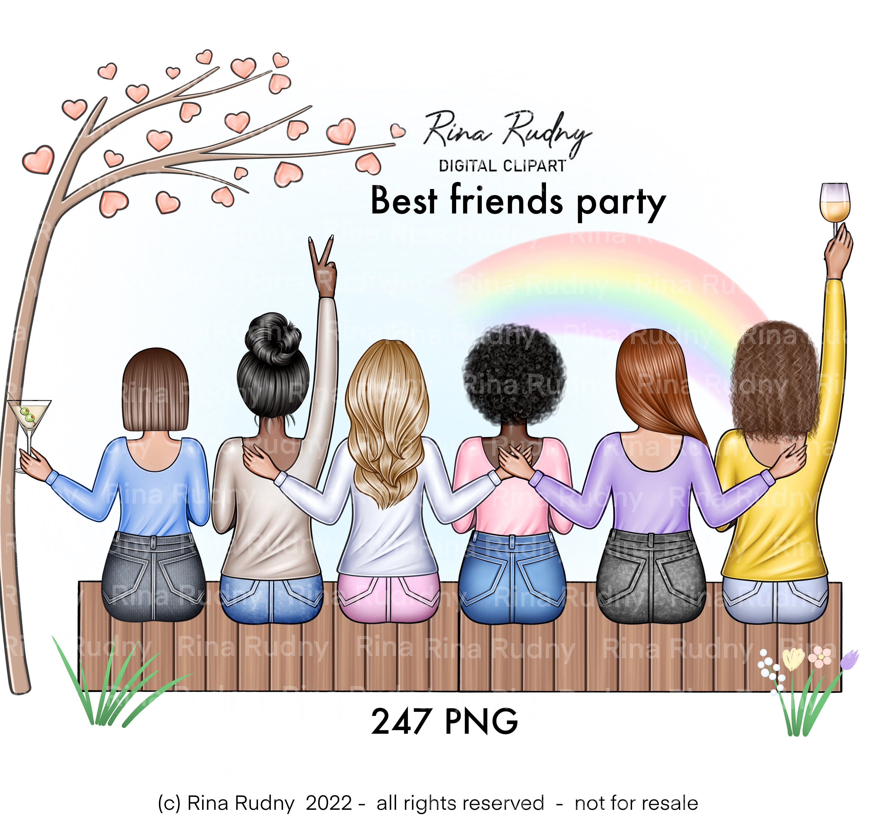 friends clipart